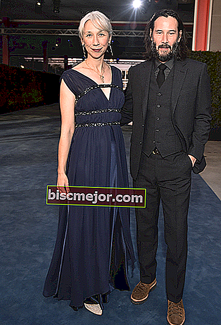 Keanu Reeves og hans artist kjæreste Alexandra Grant